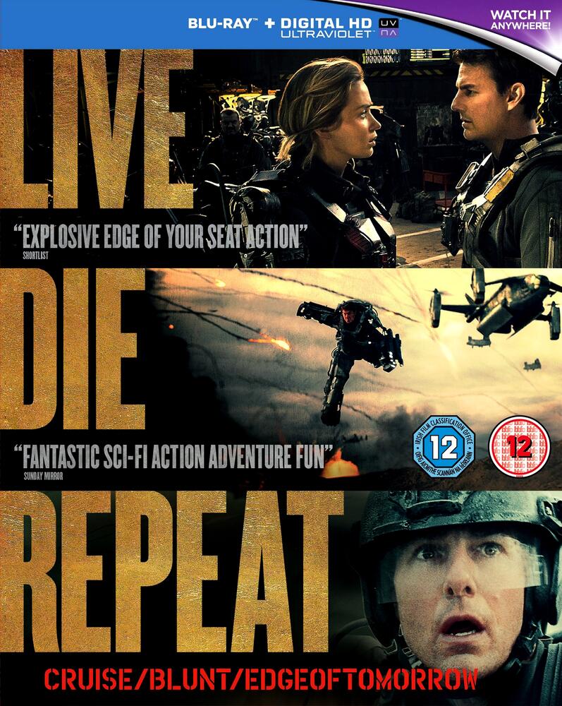 Edge Of Tomorrow Blu-Ray