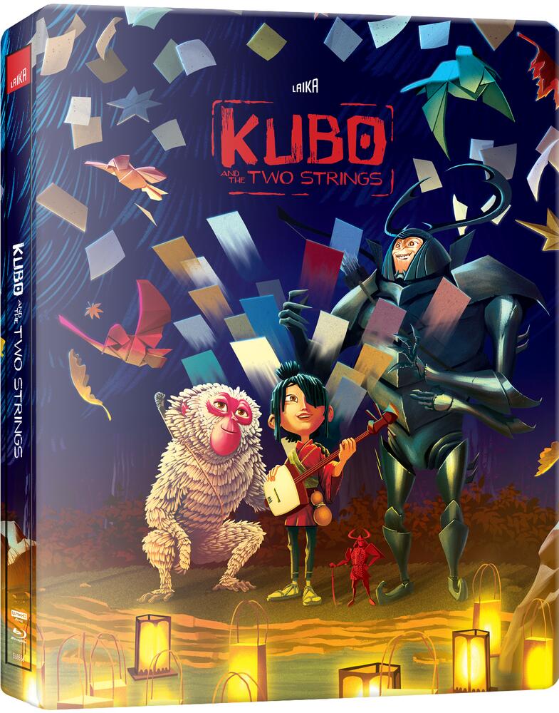Kubo And The Two Strings Limited Edition Steelbook 4K Ultra HD + Blu-Ray