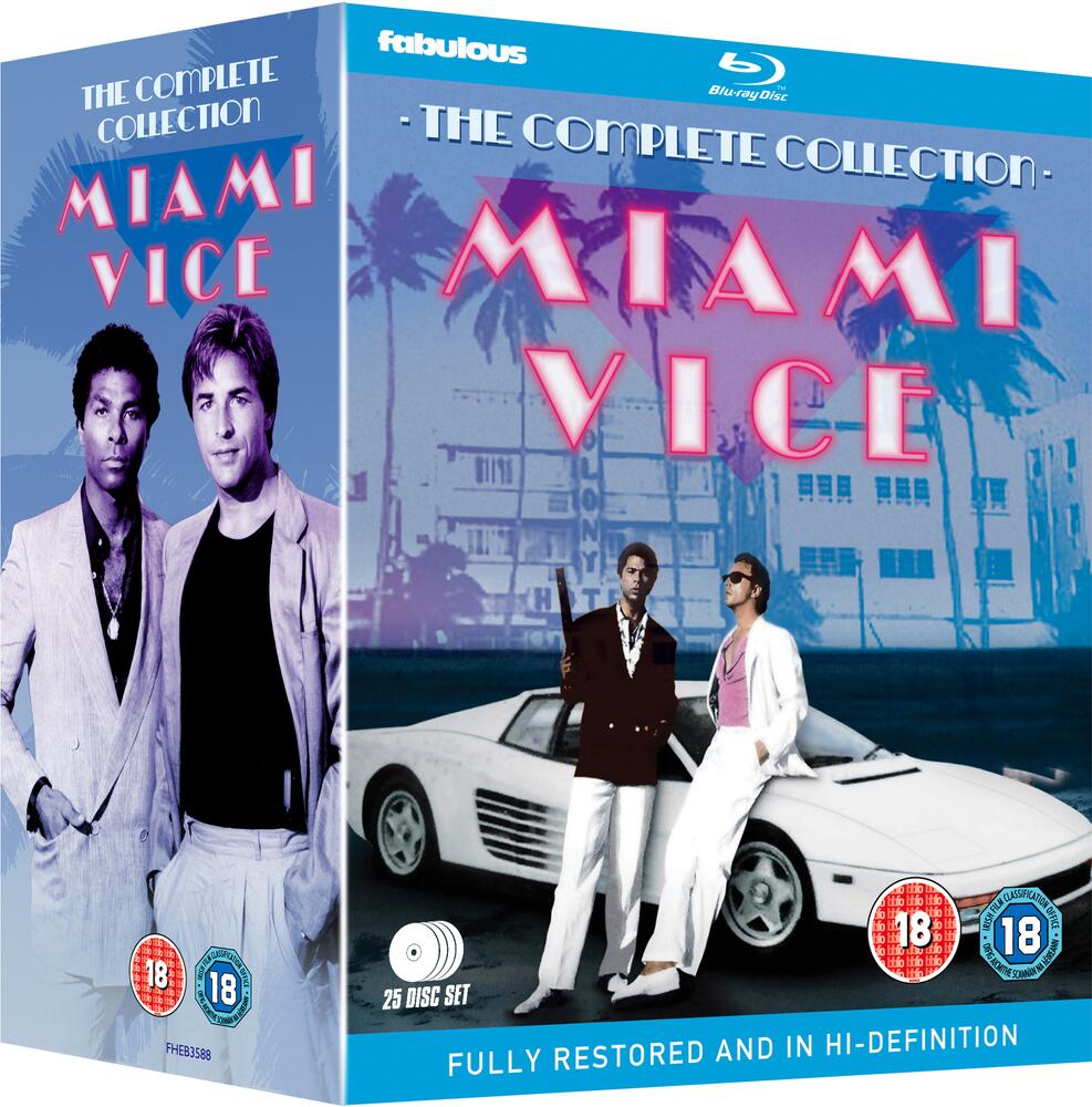 Miami Vice Seasons 1 to 5 Complete Collection Blu-Ray