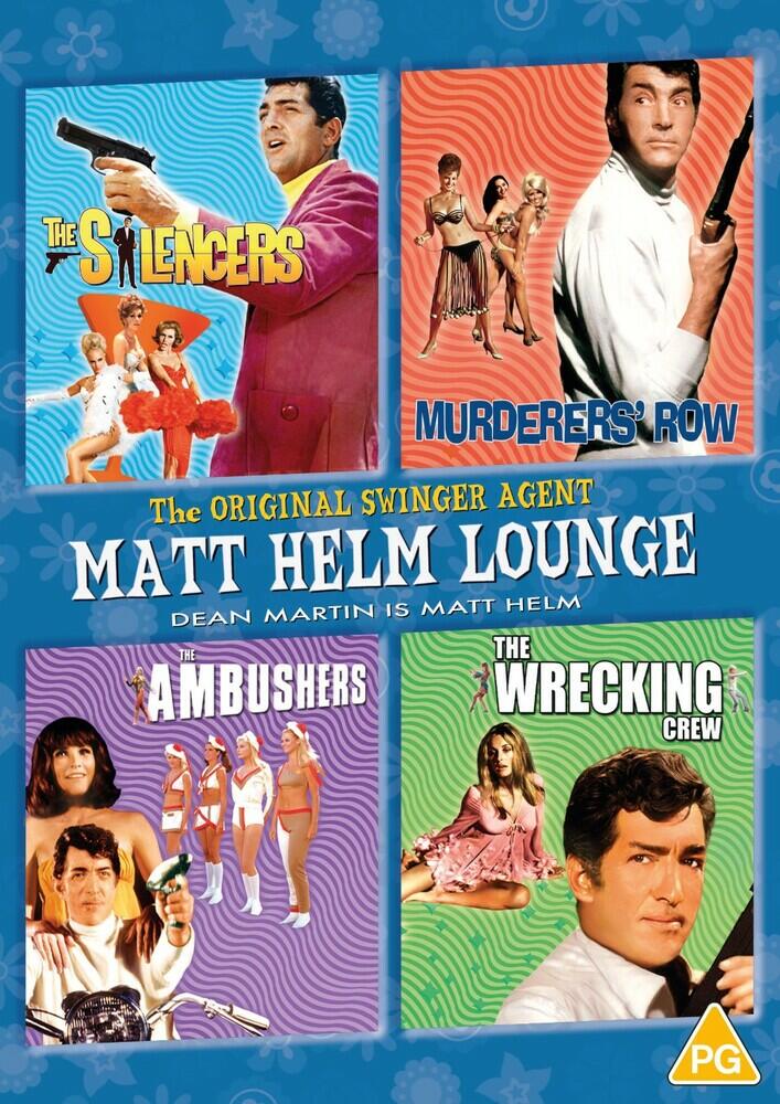 Matt Helm Lounge - The Silencers / Murderers Row / The Ambushers / The Wrecking Crew DVD