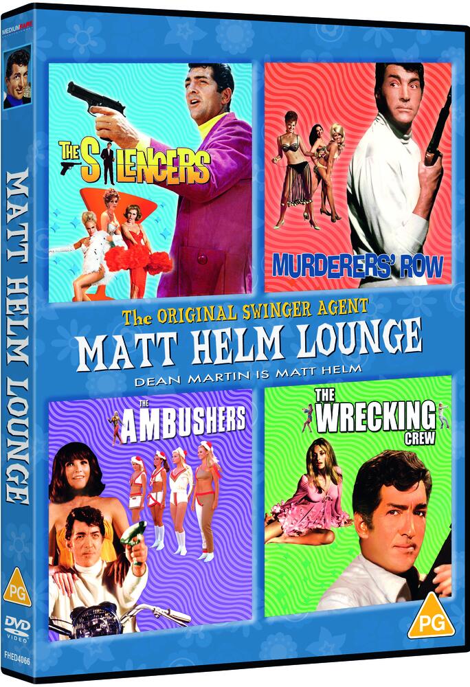 Matt Helm Lounge - The Silencers / Murderers Row / The Ambushers / The Wrecking Crew DVD