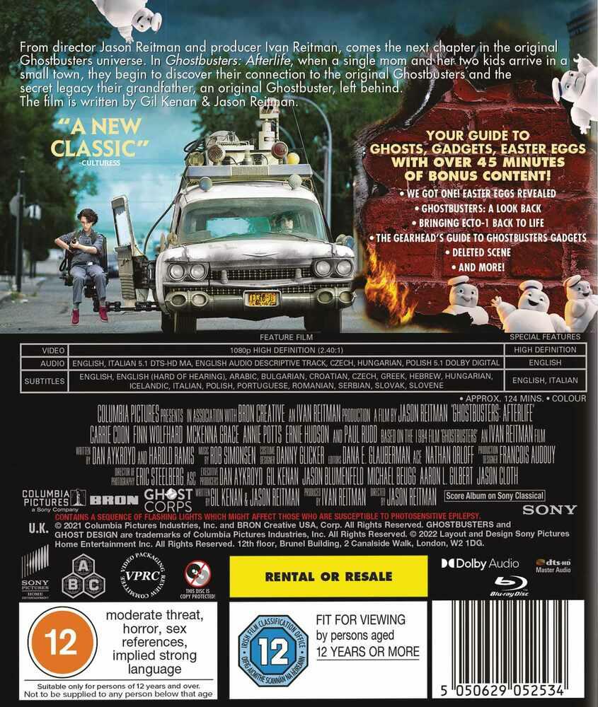 Ghostbusters - Afterlife Blu-Ray