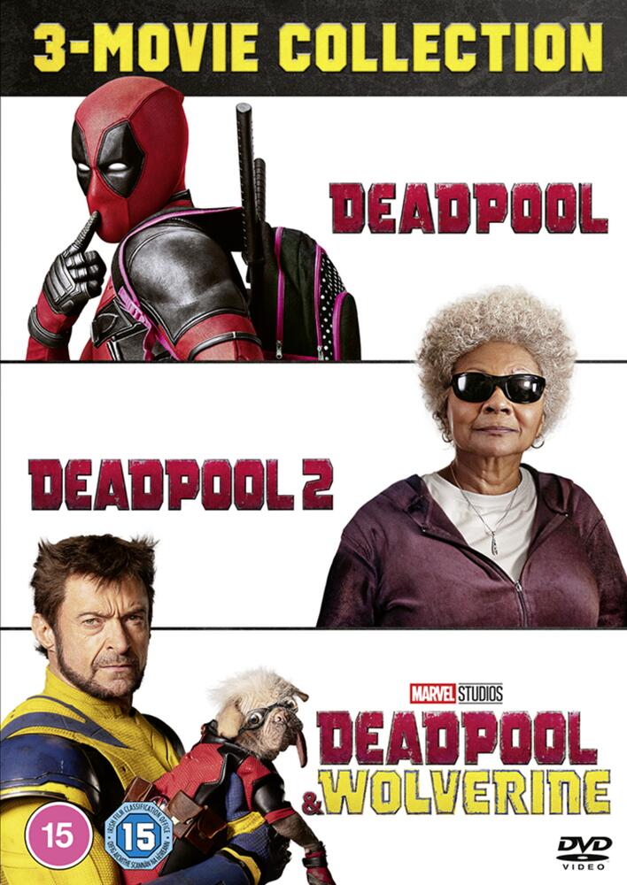 Deadpool 1 / Deadpool 2 / Deadpool 3 - Deadpool & Wolverine DVD