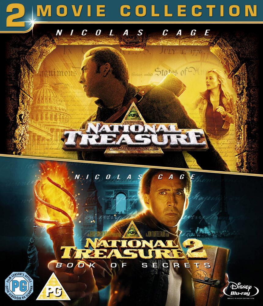 National Treasure / National Treasure 2 - Book Of Secrets Blu-Ray