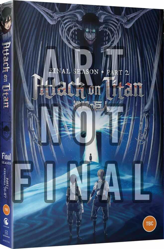 Attack on Titan Final Season Part 2 DVD