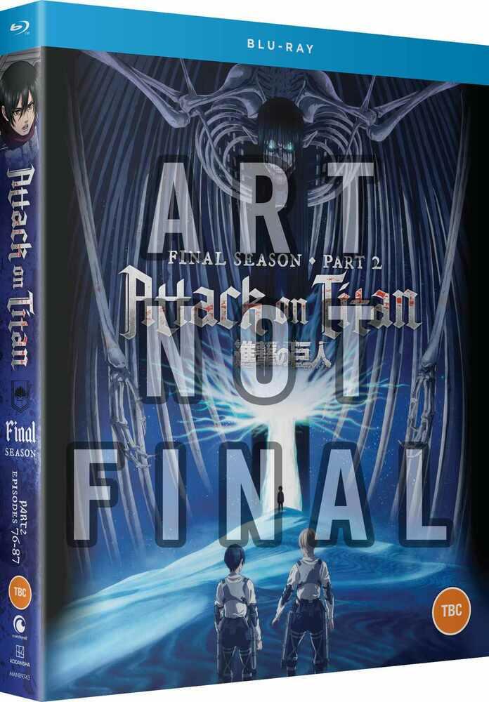 Attack on Titan Final Season Part 2 Blu-Ray