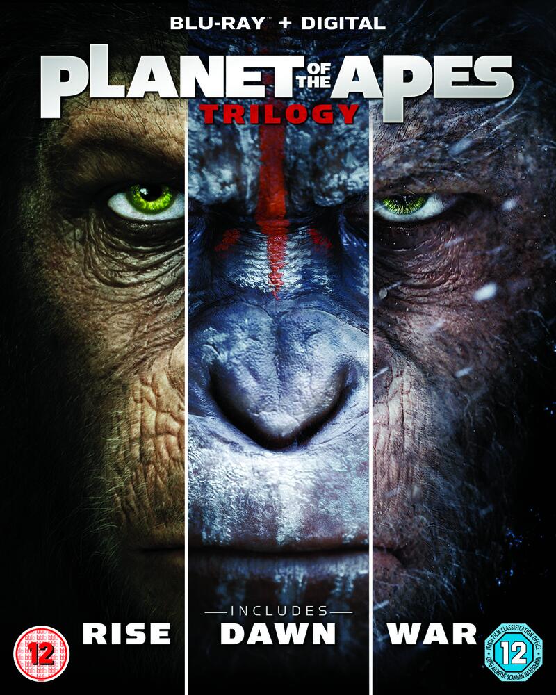Planet Of The Apes - Trilogy (3 Films) Blu-Ray