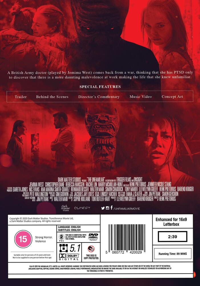 The Unfamiliar DVD