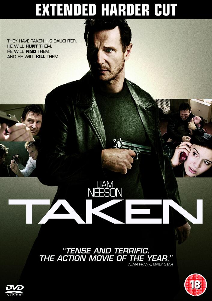 Taken - Extended Harder Cut DVD
