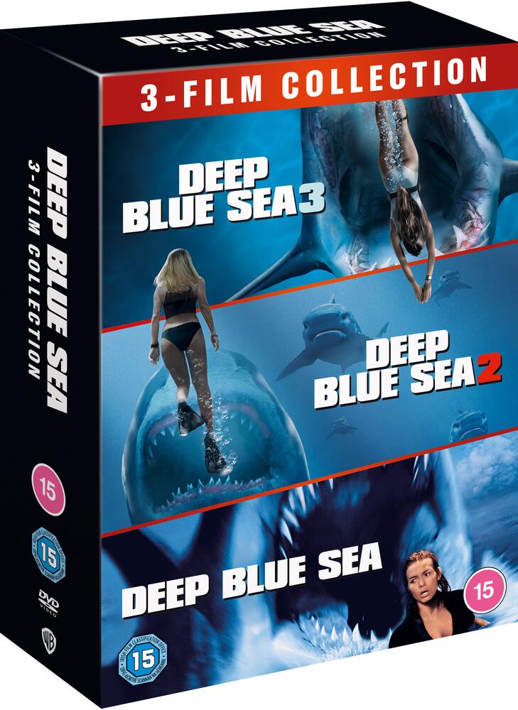 Deep Blue Sea 1 to 3 Collection DVD