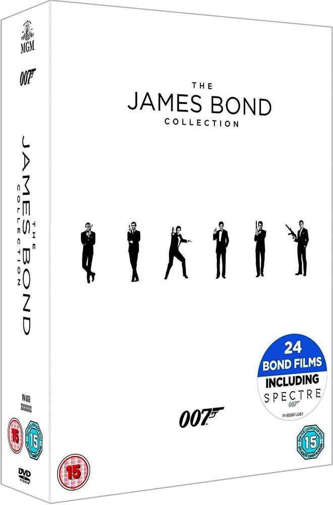 007 James Bond Complete Collection (24 Films) DVD