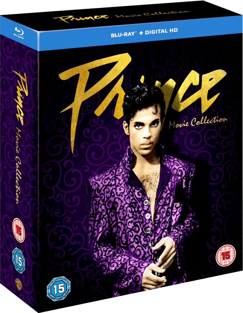 Prince Movie Collection - Purple Rain / Under the Cherry Moon / Graffiti Bridge Blu-Ray