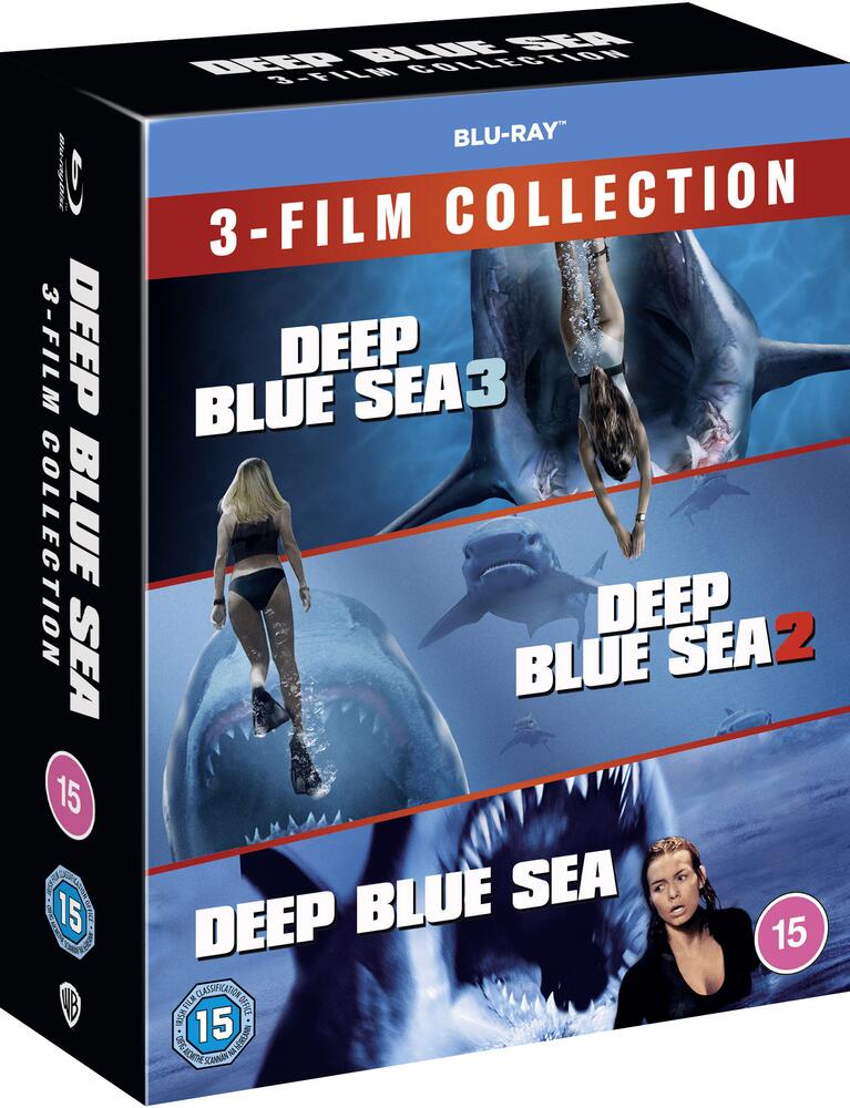 Deep Blue Sea 1 to 3 Collection Blu-Ray