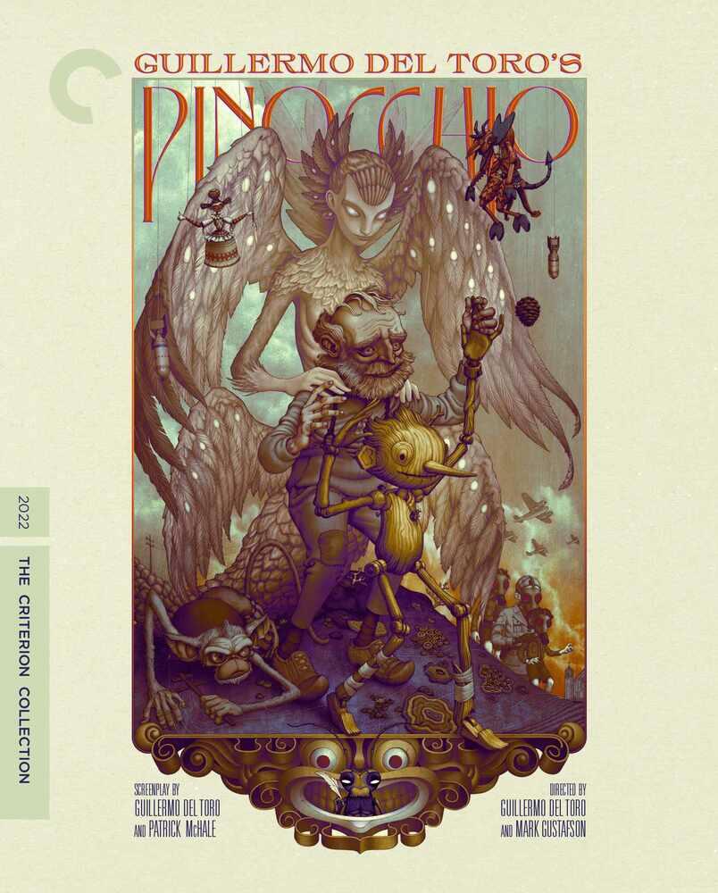 Guillermo Del Toros Pinocchio - Criterion Collection Blu-Ray