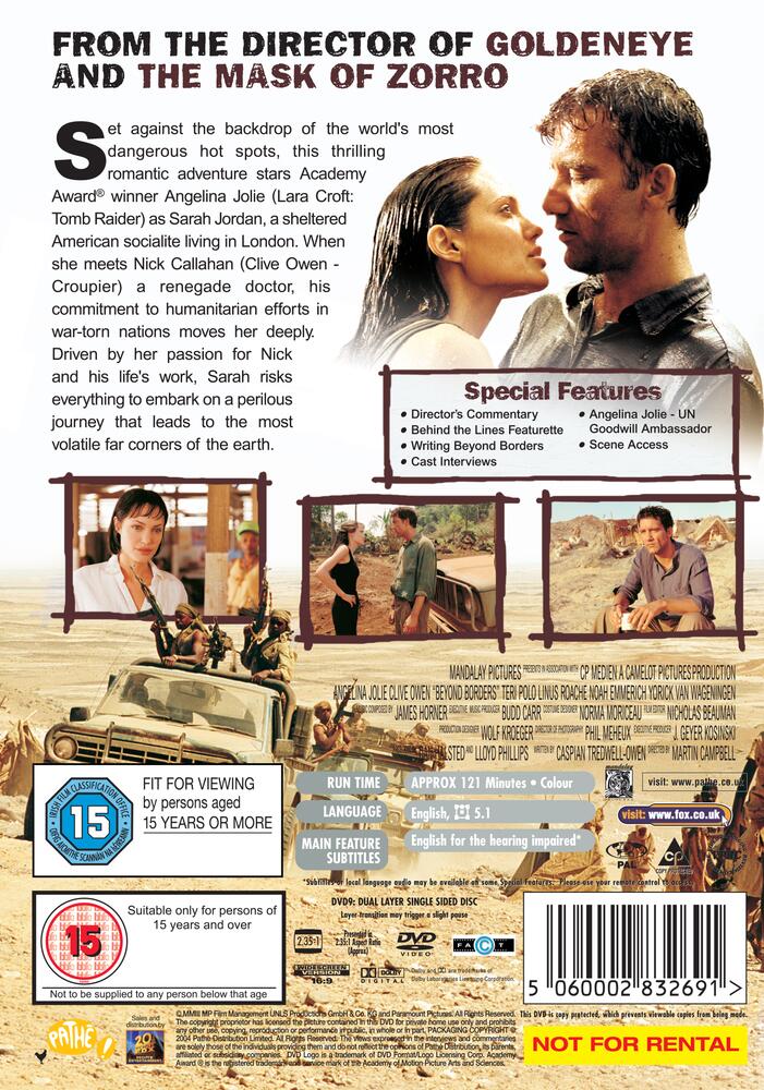 Beyond Borders DVD