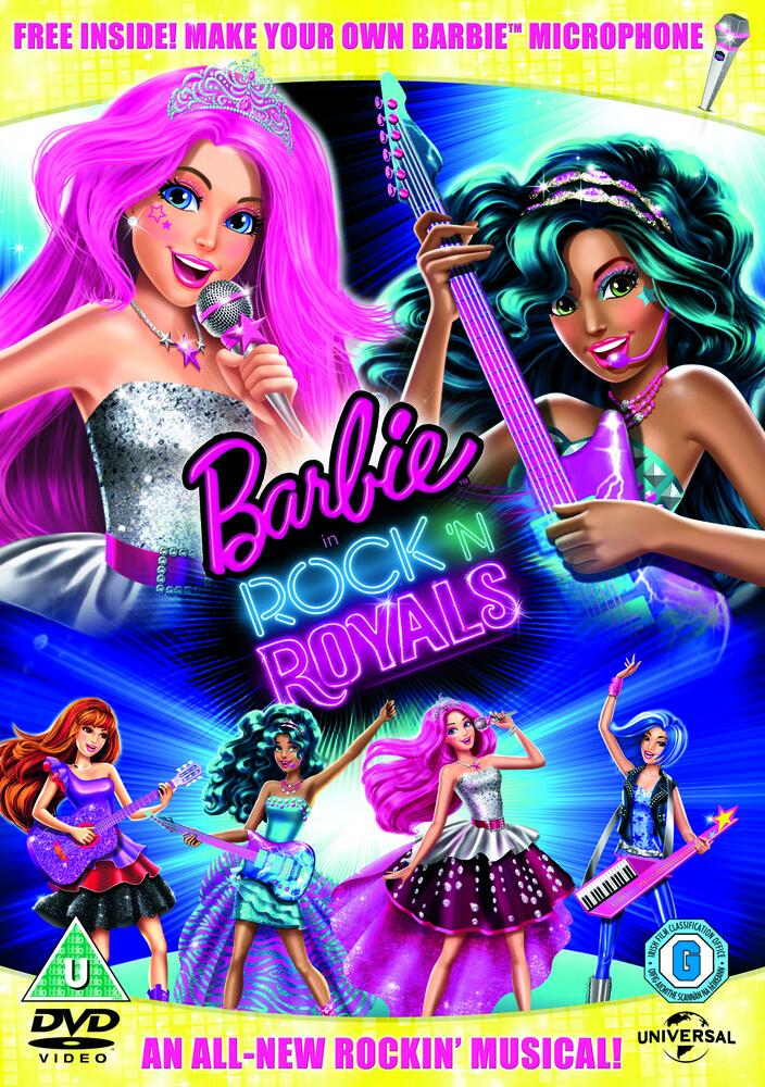 Barbie - Rock N Royals DVD