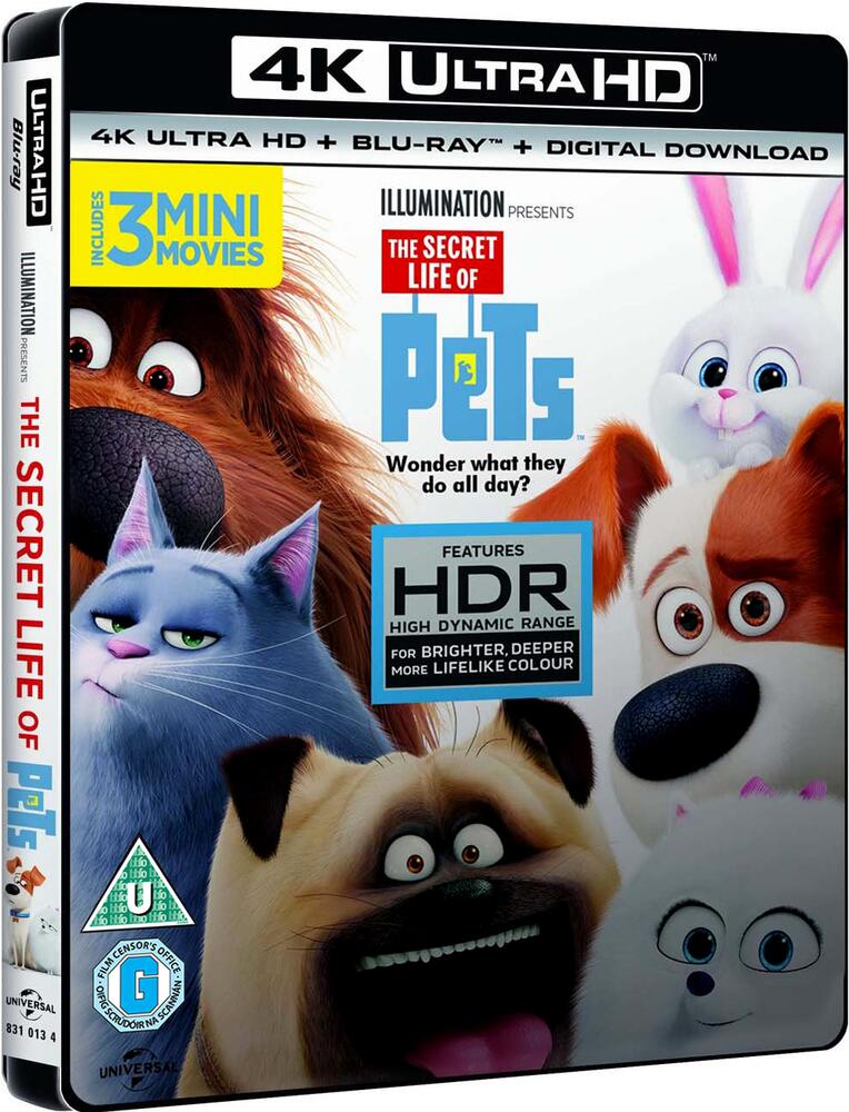 The Secret Life Of Pets 4K Ultra HD + Blu-Ray | Deff.com