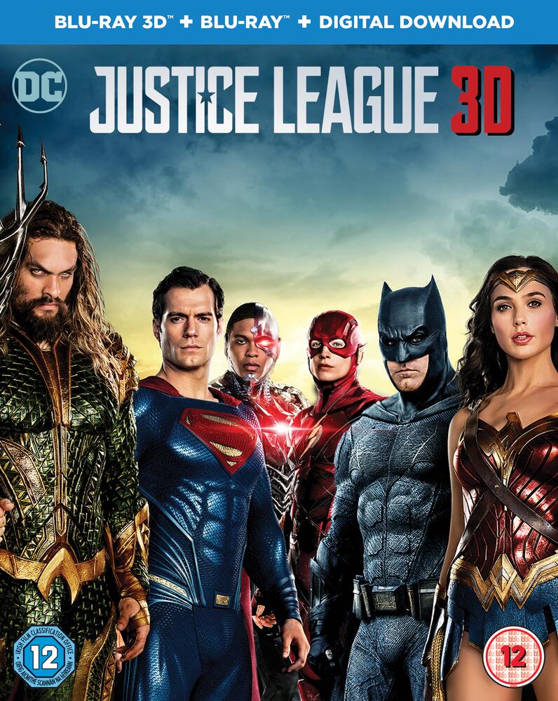 Justice League 3D Blu-Ray