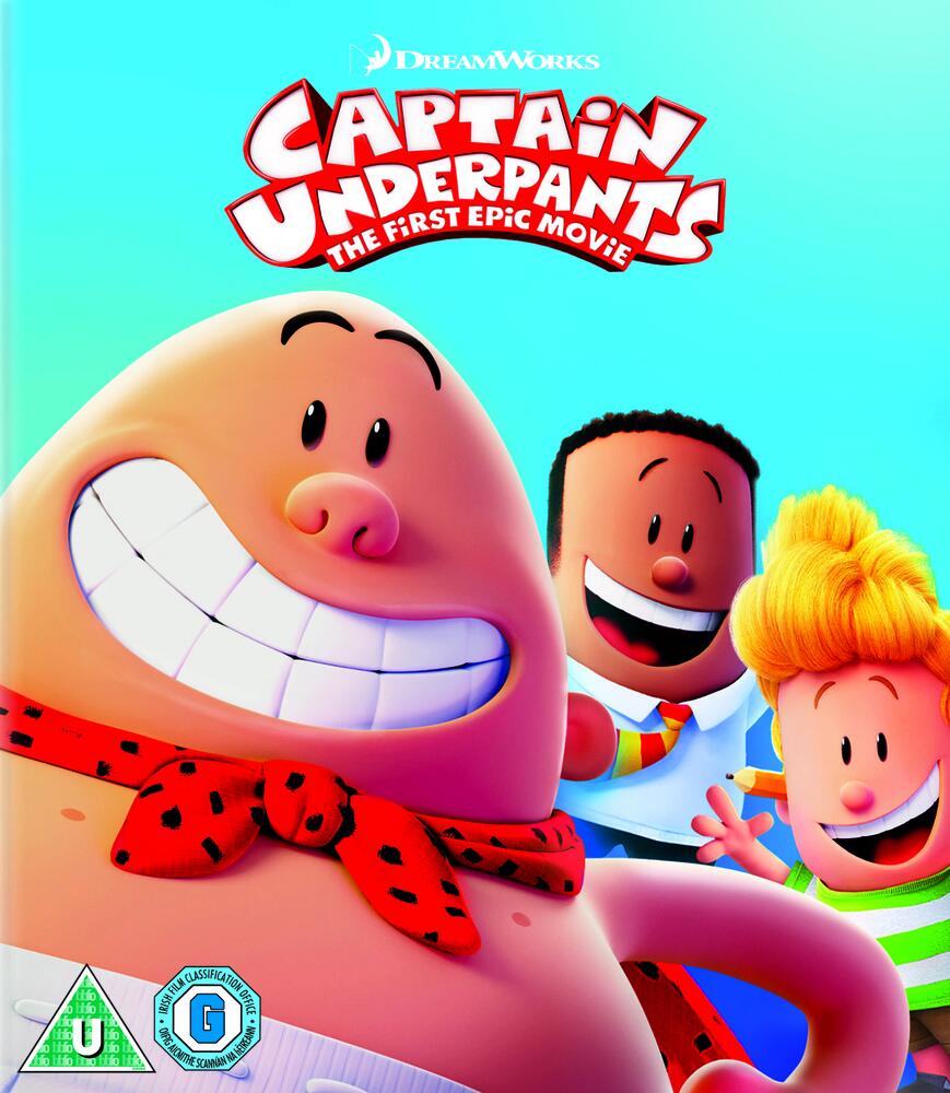 Captain Underpants - The First Epic Movie Blu-Ray