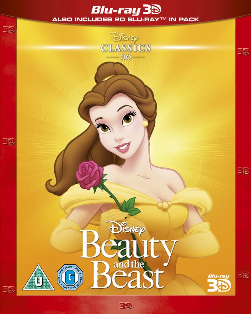 Beauty And The Beast 3D+2D Blu-Ray
