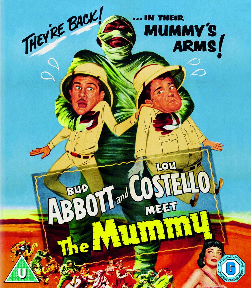 Abbott &amp; Costello - Meet The Mummy Blu-Ray
