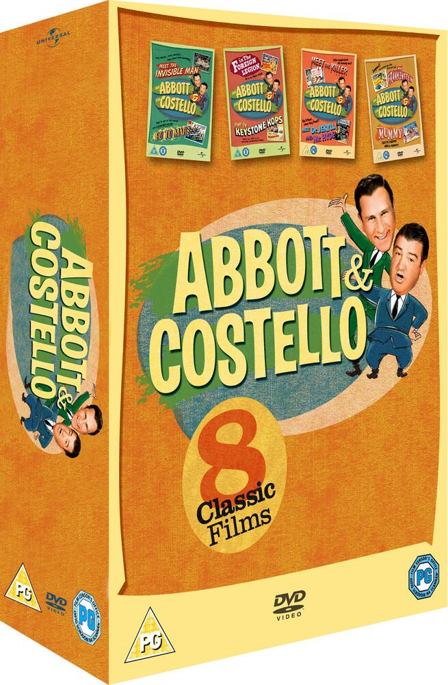 The Best Of Abbott And Costello (8 Films) Collection DVD