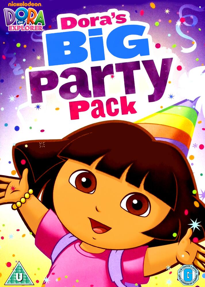 Dora The Explorer - Doras Big Party Pack (4 Disc) DVD | Deff.com