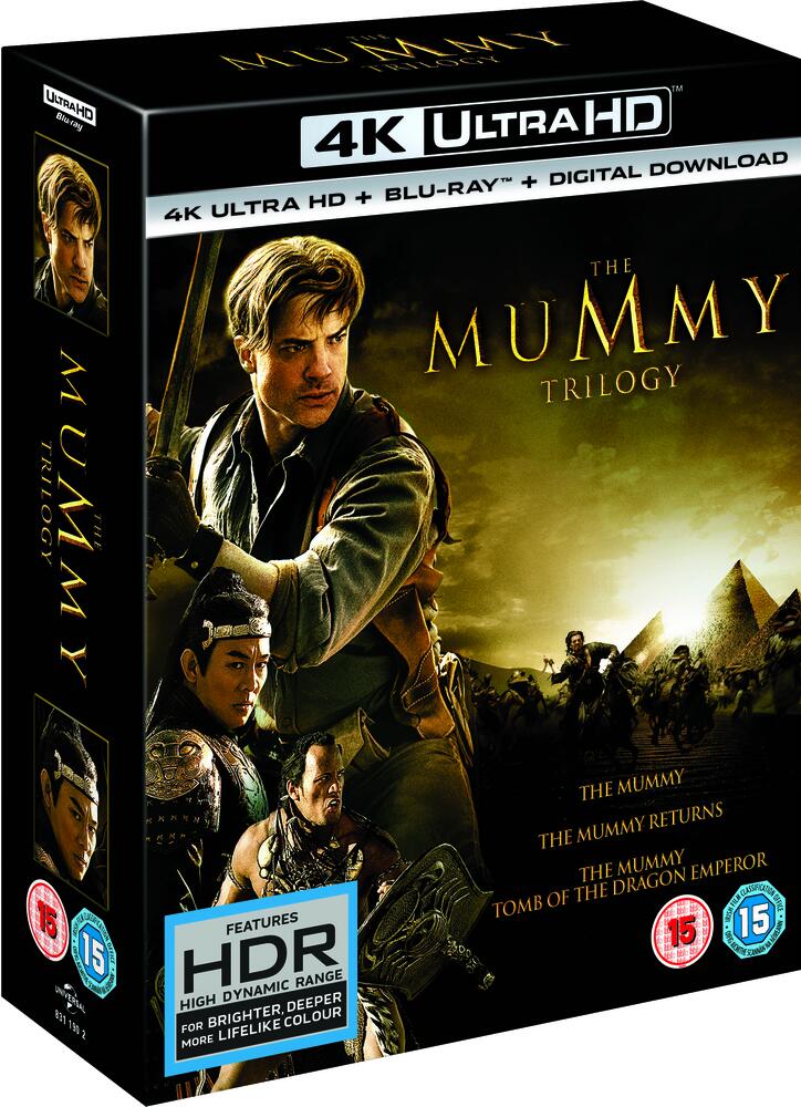 The Mummy Trilogy 4K + Blu-Ray