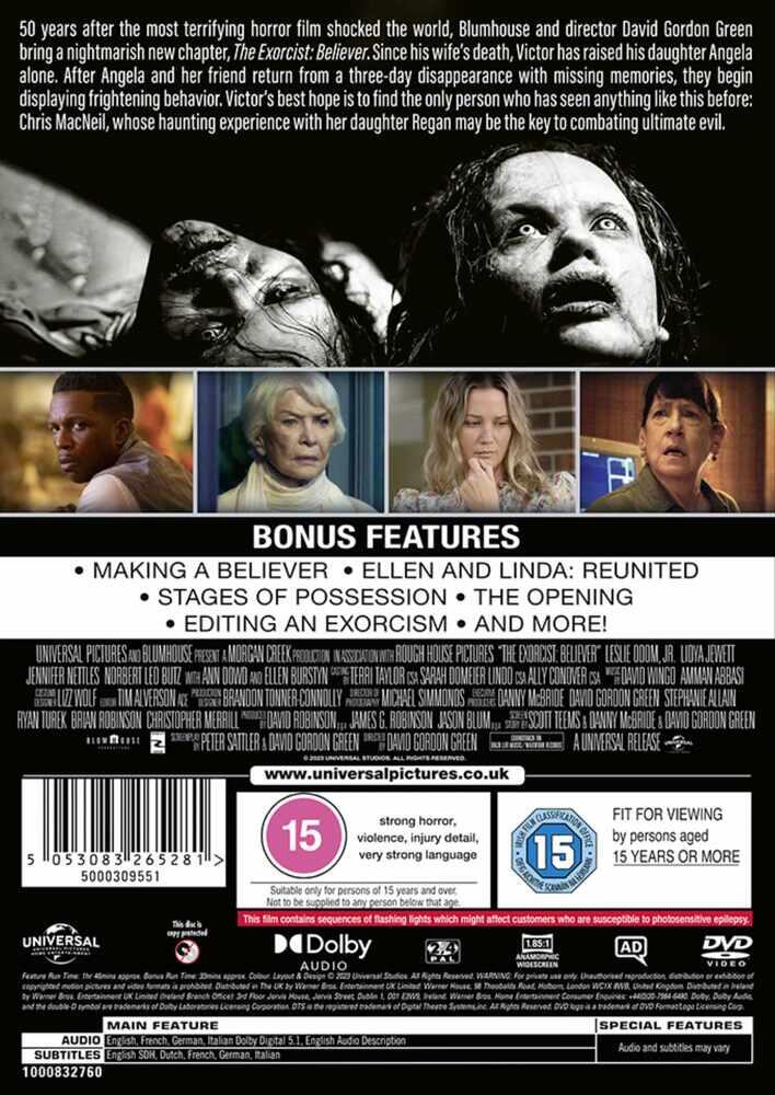 The Exorcist - Believer DVD