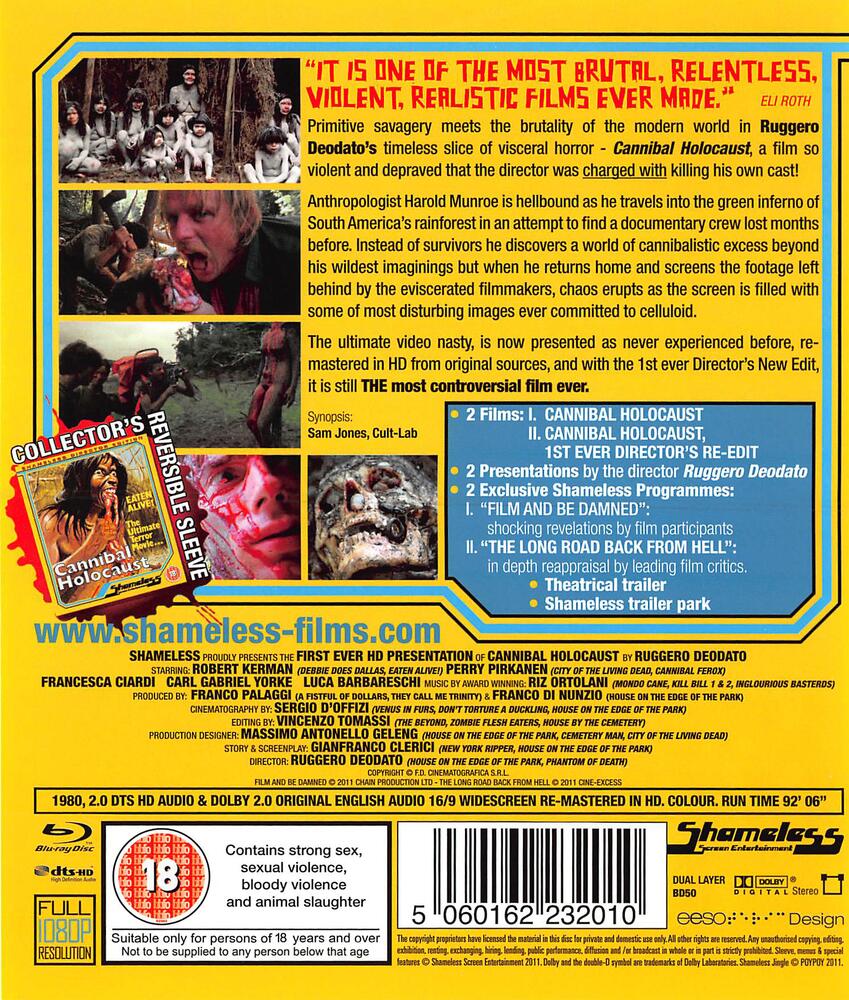 Cannibal Holocaust - Director Edition