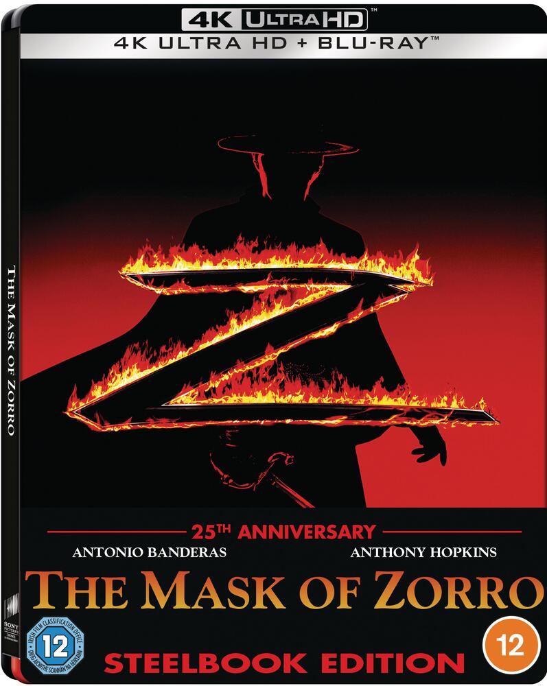 The Mask Of Zorro Limited Edition Steelbook 4K Ultra HD + Blu-Ray