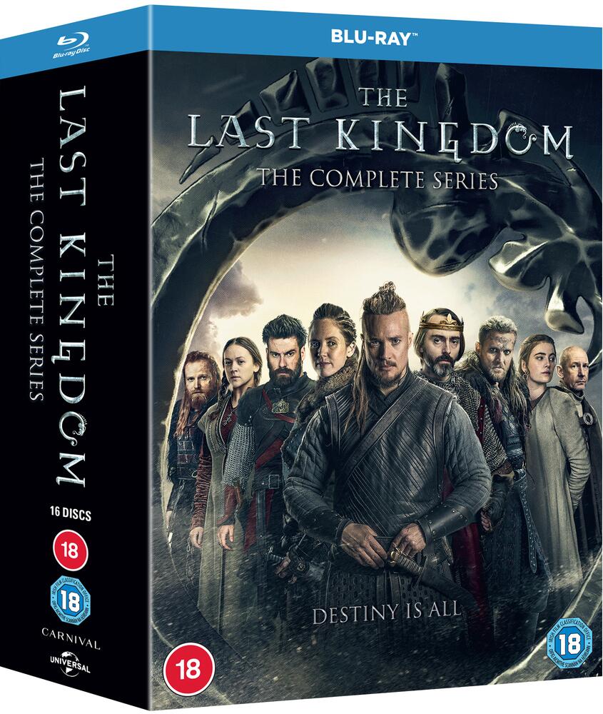 The Last Kingdom Seasons 1 to 5 Complete Collection Blu-Ray