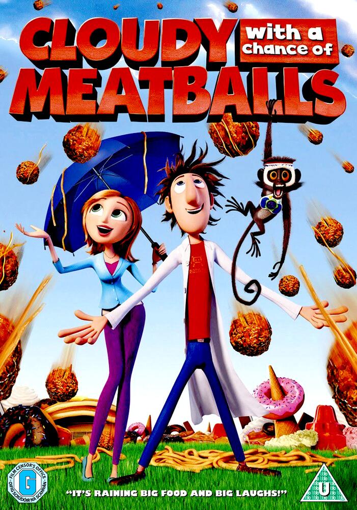 Cloudy With A Chance Of Meatballs DVD