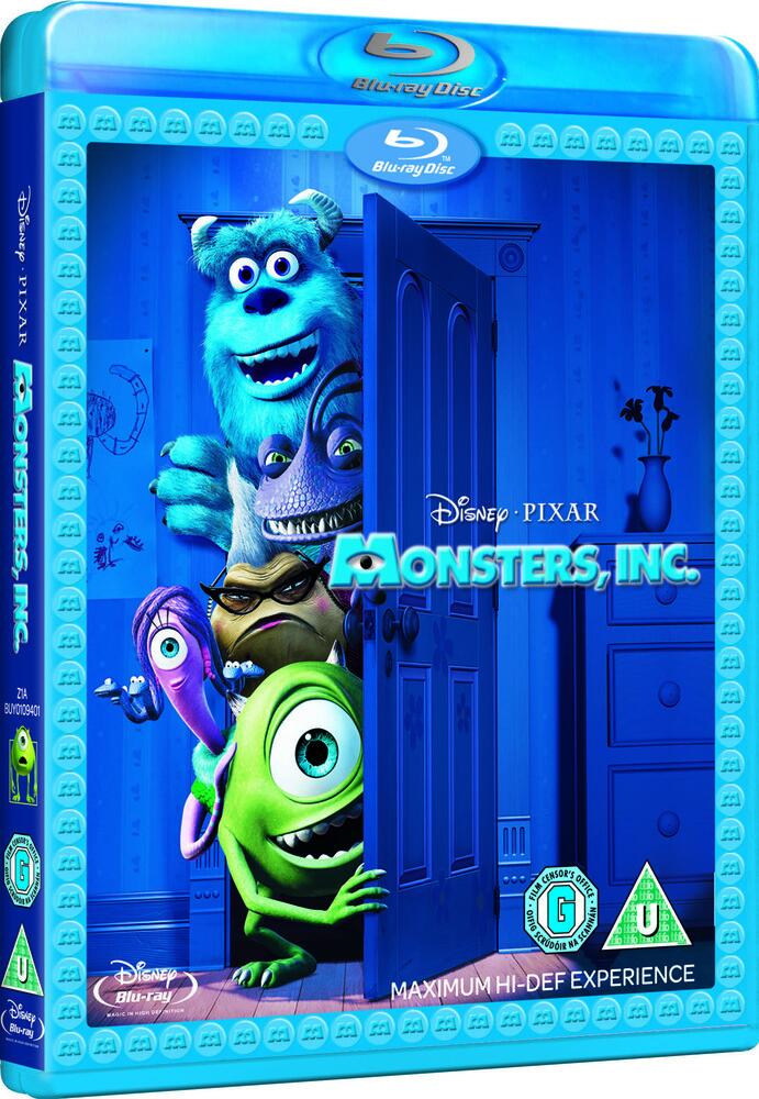 Monsters Inc Blu-Ray