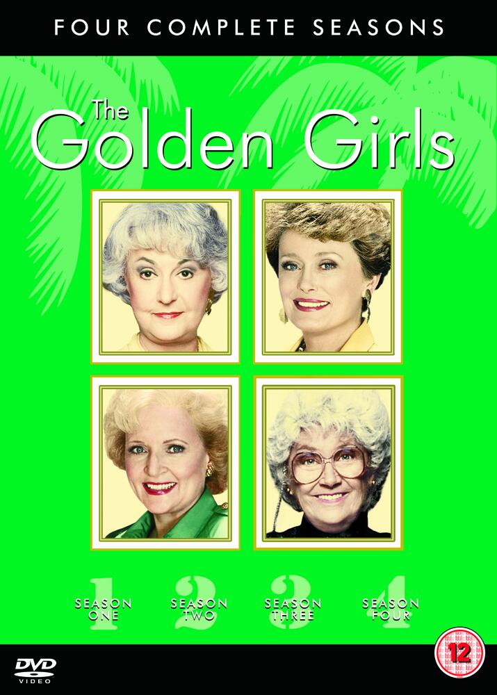 Golden Girls Seasons 1 to 4 DVD