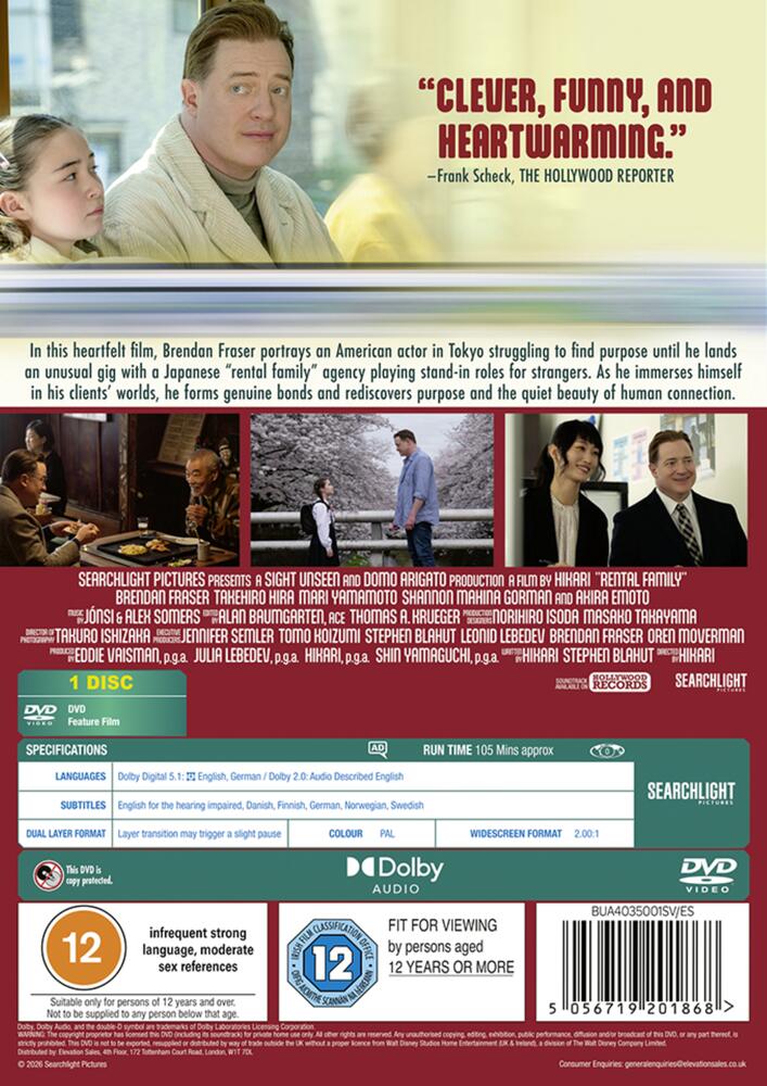 Rental Family DVD