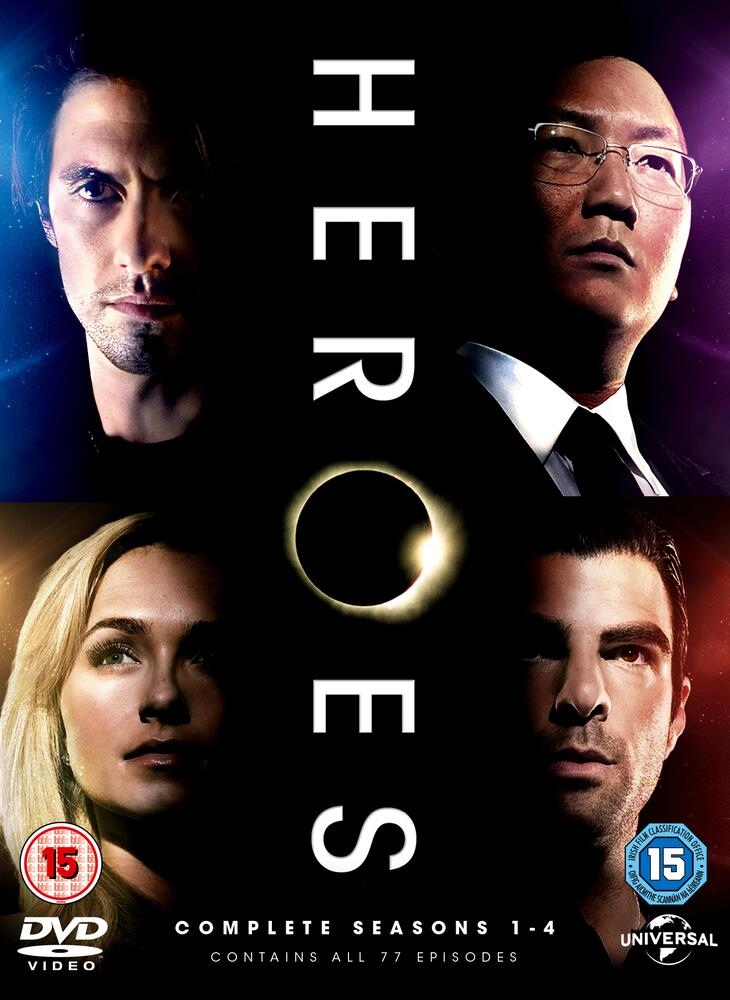 Heroes Seasons 1 to 4 Complete Collection DVD