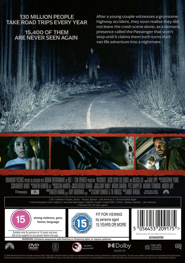 Passenger DVD