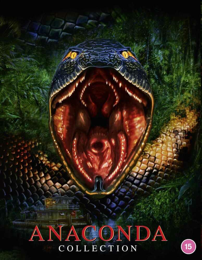 Anaconda 1 to 4 Blu-Ray