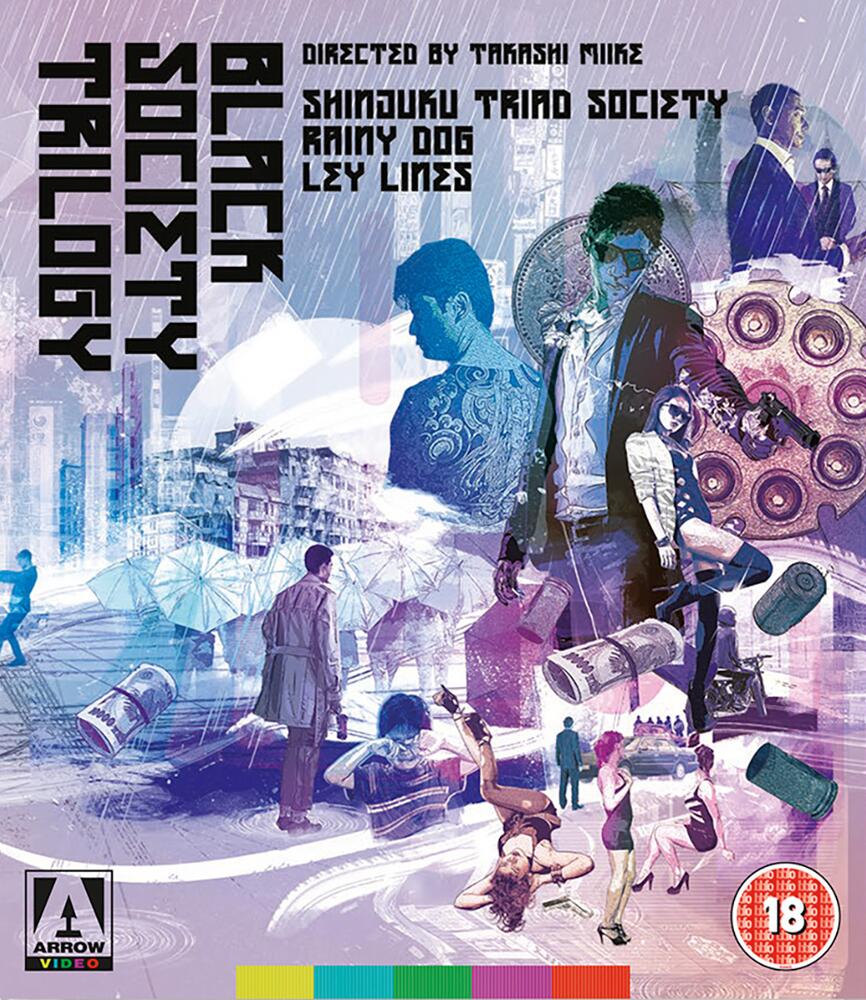 The Black Society Trilogy - Shinduku Triad Society / Rainy Dog / Ley Lines Blu-Ray