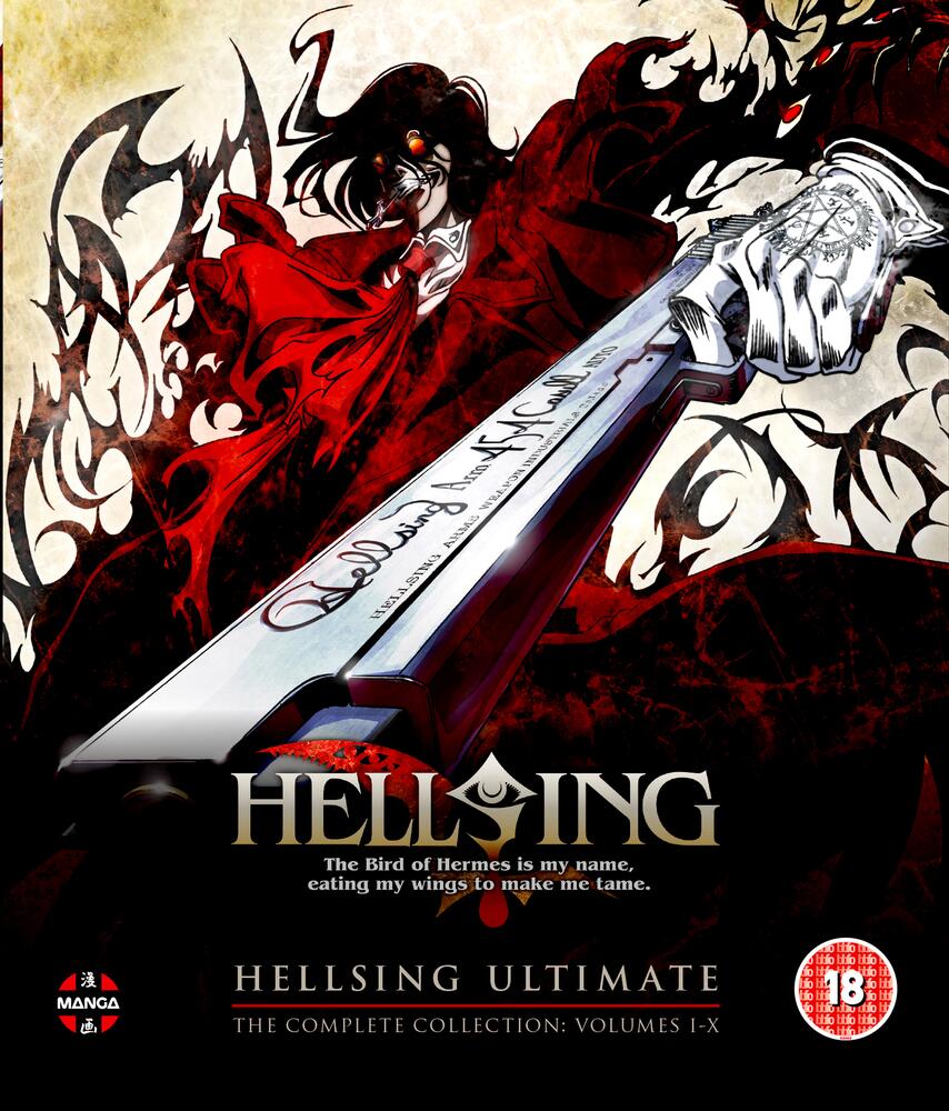 Hellsing Ultimate Volumes 1 to 10 Complete Collection Blu-Ray