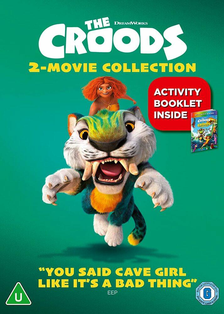 The Croods 1 / The Croods 2 (With Activity Book) DVD