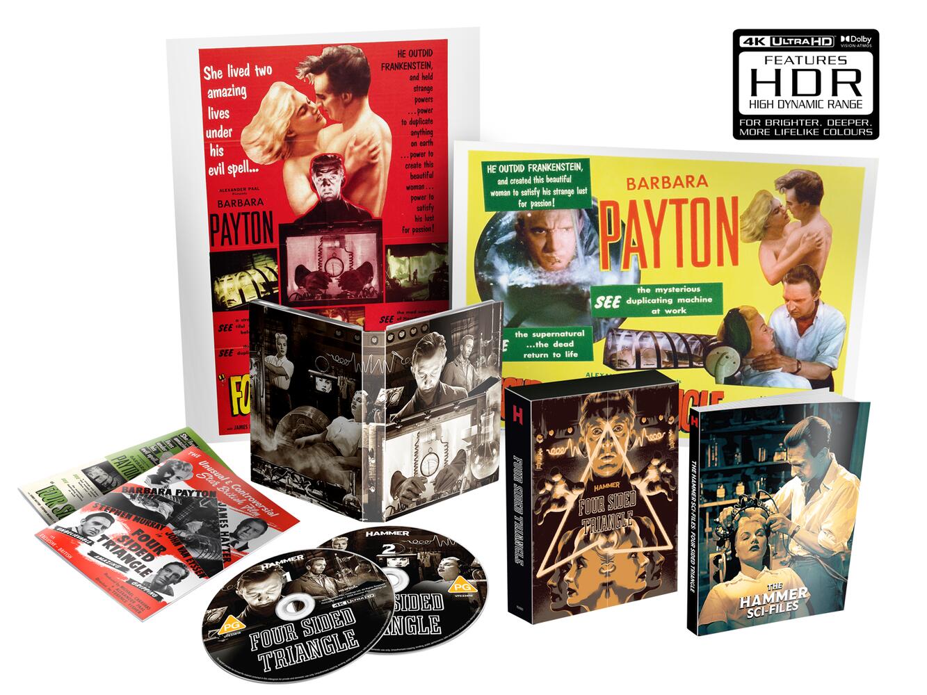 Four Sided Triangle Limited Collectors Edition Blu-Ray