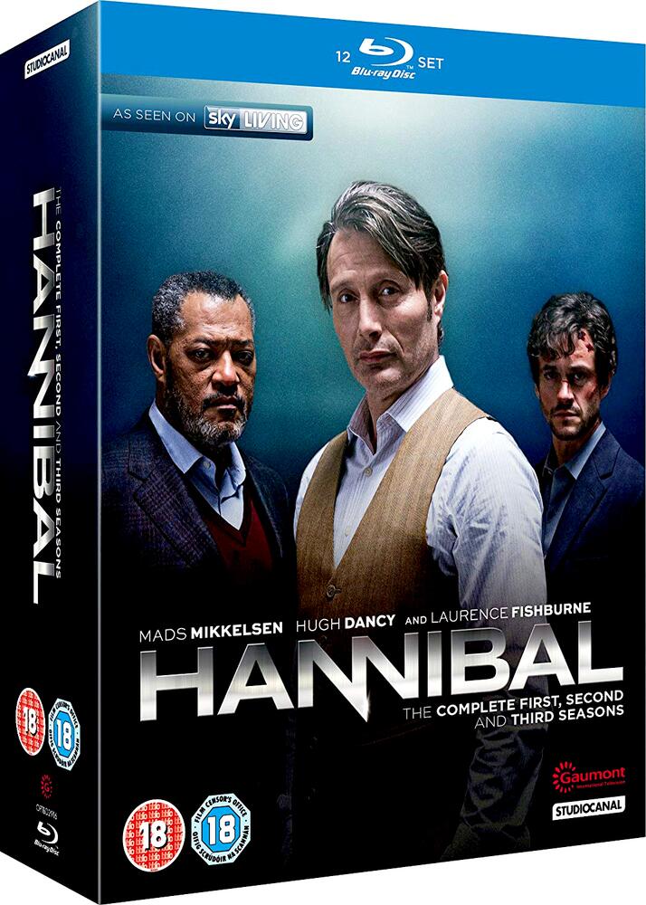 Hannibal Seasons 1 to 3 Complete Collection Blu-Ray