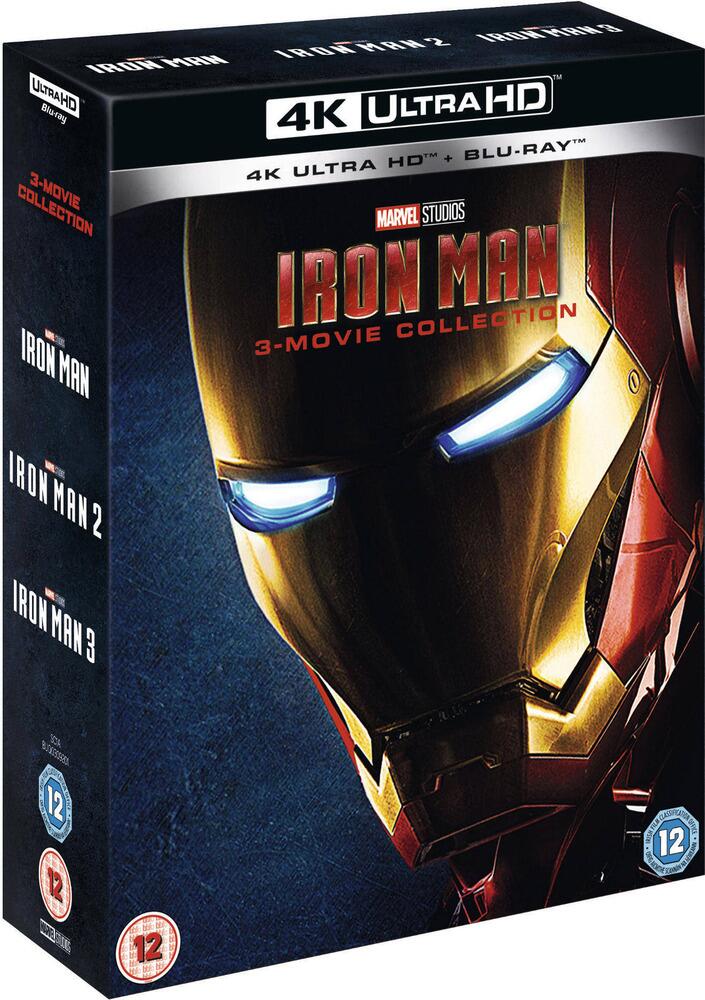 Iron Man Trilogy - Iron Man / Iron Man 2 / Iron Man 3 4K Ultra HD + Blu-Ray