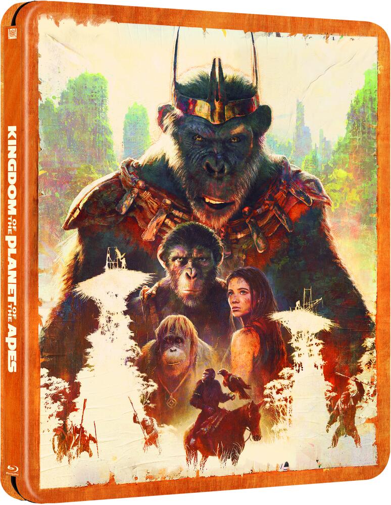 The Kingdom Of The Planet Of The Apes Limited Edition Steelbook 4K Ultra HD + Blu-Ray