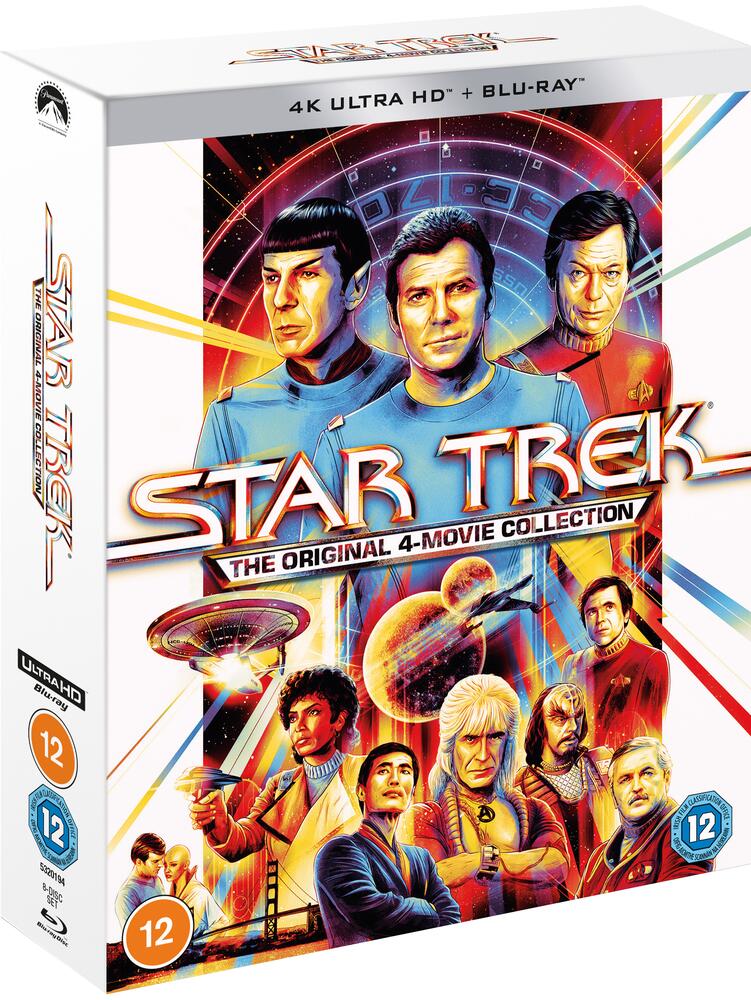 Star Trek - The Original Movie Collection 4K Ultra HD + Blu-Ray