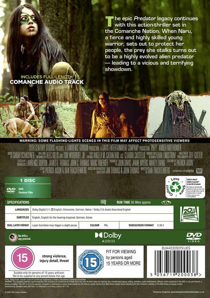 Prey DVD