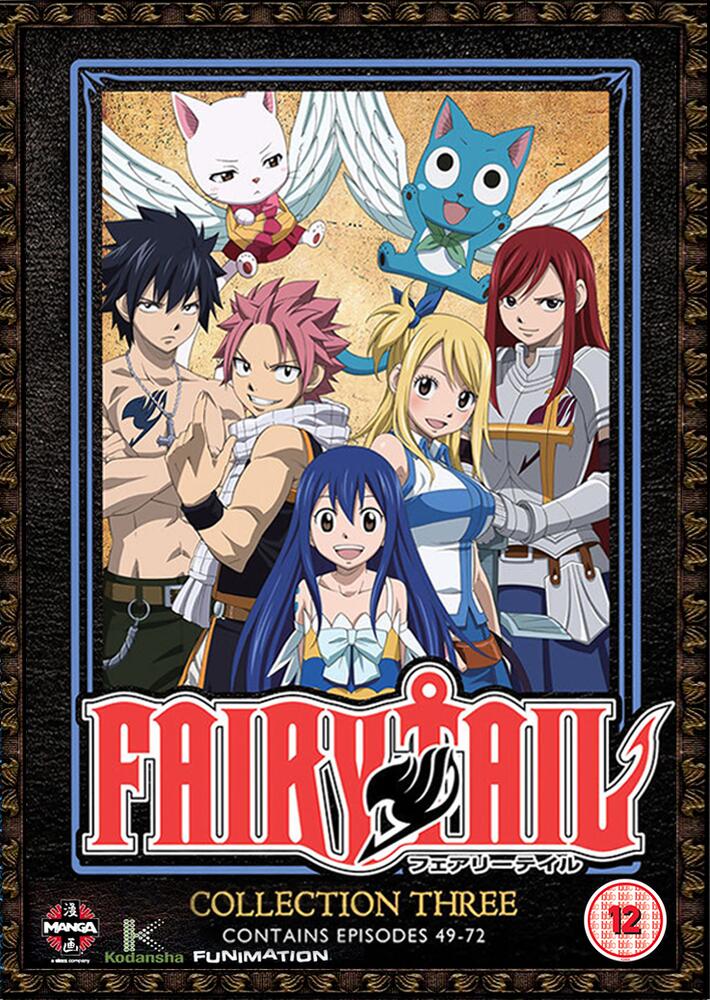Fairy Tail Collection 3 - Episodes 49-72 DVD