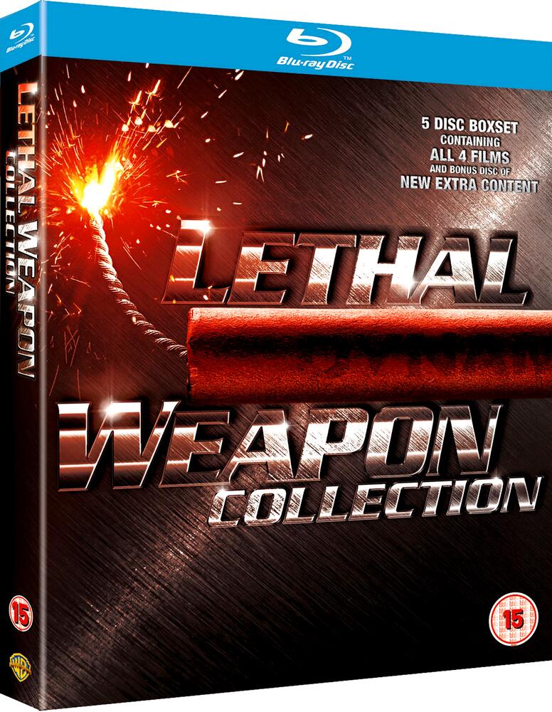 Lethal Weapon 1 to 4 Movie Collection Blu-Ray
